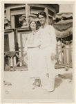 Isadora Duncan and unidentified man