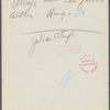 Julian Eltinge at home reading 