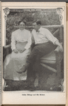 Julian Eltinge seated with his mother as published in Julian Eltinge Magazine and Beauty Hints
