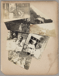 Newspaper clipping about Mikhail Mordkin, Jr., and photograph of Mikhail Mordkin and his son