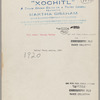 Martha Graham in "Xochitl"