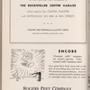 Program for Black Ritual (Obeah), The Center Theatre