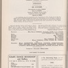 Program for Black Ritual (Obeah), The Center Theatre