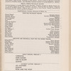 Program for Black Ritual (Obeah), The Center Theatre