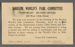 Harlem World's Fair Committee