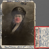 Portrait photograph of Carolyn Victoria Morgan with annotations by Angela Morgan