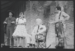 Cleavon Little, Melba Moore, John Heffernan and Sherman Hemsley in the stage production Purlie