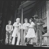 Sherman Hemsley, John Heffernan, C. David Colson, Melba Moore and Cleavon Little in the stage production Purlie