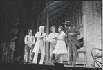 Sherman Hemsley, John Heffernan, C. David Colson, Melba Moore and Cleavon Little in the stage production Purlie