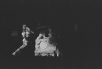 John Heffernan [center] and unidentified others in the stage production Purlie