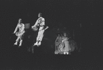 John Heffernan [center] and unidentified others in the stage production Purlie