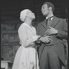 Novella Nelson and Cleavon Little in the stage production Purlie