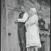 Cleavon Little and Novella Nelson in the stage production Purlie