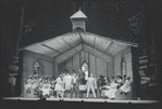 Cleavon Little [center] and unidentified others in the stage production Purlie