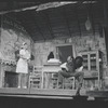 Melba Moore and Cleavon Little in the stage production Purlie