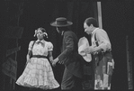 Melba Moore, Cleavon Little and Sherman Hemsley in the stage production Purlie