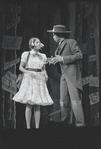 Melba Moore and Cleavon Little in the stage production Purlie