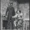 Cleavon Little and Sherman Hemsley in the stage production Purlie