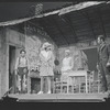 Sherman Hemsley, Melba Moore, Novella Nelson and Cleavon Little in the stage production Purlie