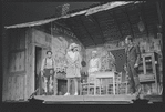 Sherman Hemsley, Melba Moore, Novella Nelson and Cleavon Little in the stage production Purlie