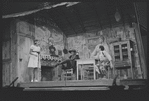 Melba Moore, Cleavon Little, Novella Nelson and Sherman Hemsley in the stage production Purlie