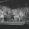 Melba Moore, Cleavon Little, Novella Nelson and Sherman Hemsley in the stage production Purlie