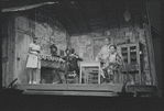 Melba Moore, Cleavon Little, Novella Nelson and Sherman Hemsley in the stage production Purlie