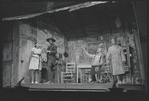 Melba Moore, Cleavon Little, Novella Nelson and Sherman Hemsley in the stage production Purlie