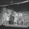 Melba Moore, Cleavon Little, Novella Nelson and Sherman Hemsley in the stage production Purlie