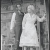 Cleavon Little and Novella Nelson in the stage production Purlie