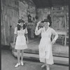 Melba Moore and Novella Nelson in the stage production Purlie