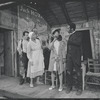 Sherman Hemsley, Novella Nelson, Melba Moore and Cleavon Little in the stage production Purlie