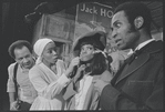 Sherman Hemsley, Novella Nelson, Melba Moore and Cleavon Little in the stage production Purlie