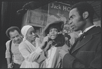 Sherman Hemsley, Novella Nelson, Melba Moore and Cleavon Little in the stage production Purlie