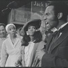 Sherman Hemsley, Novella Nelson, Melba Moore and Cleavon Little in the stage production Purlie