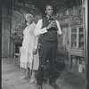 Novella Nelson and Cleavon Little in the stage production Purlie
