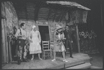 Sherman Hemsley, Novella Nelson, Melba Moore and Cleavon Little in the stage production Purlie