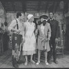 Sherman Hemsley, Novella Nelson, Melba Moore and Cleavon Little in the stage production Purlie