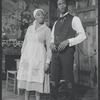 Novella Nelson and Cleavon Little in the stage production Purlie