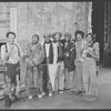 Sherman Hemsley [left] and unidentified others in the stage production Purlie