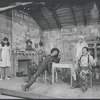 Melba Moore, Cleavon Little, Novella Nelson and Sherman Hemsley in the stage production Purlie
