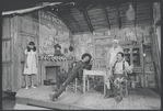 Melba Moore, Cleavon Little, Novella Nelson and Sherman Hemsley in the stage production Purlie