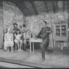 Novella Nelson, Melba Moore, Sherman Hemsley and Cleavon Little in the stage production Purlie