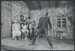 Novella Nelson, Melba Moore, Sherman Hemsley and Cleavon Little in the stage production Purlie