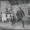 Novella Nelson, Melba Moore, Sherman Hemsley and Cleavon Little in the stage production Purlie