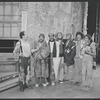 Sherman Hemsley [left] and unidentified others in the stage production Purlie