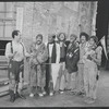 Sherman Hemsley [left] and unidentified others in the stage production Purlie