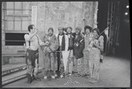 Sherman Hemsley [left] and unidentified others in the stage production Purlie