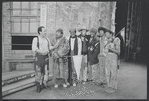 Sherman Hemsley [left] and unidentified others in the stage production Purlie