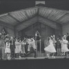 Cleavon Little [center] and unidentified others in the stage production Purlie